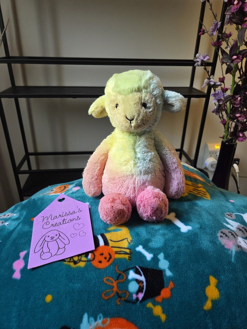NWT Customized Jellycat Medium Skipson Lamb "Skippy"